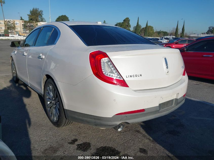 2013 Lincoln Mks VIN: 1LNHL9DK1DG61426 Lot: 39013826