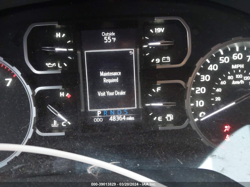 2019 TOYOTA TUNDRA DOUBLE CAB SR/SR5 - 5TFUW5F10KX841405