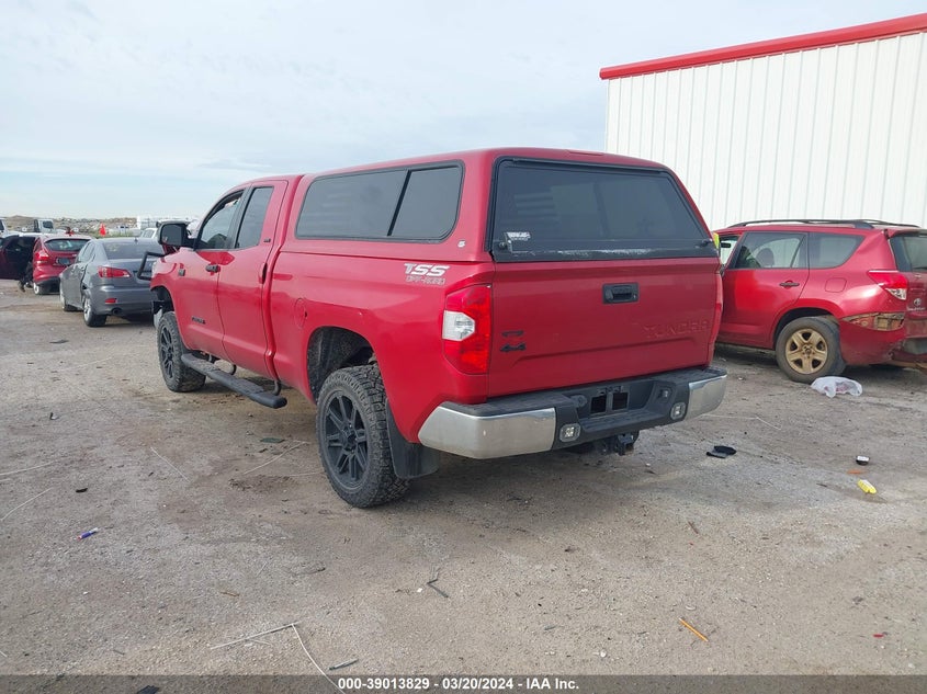 2019 TOYOTA TUNDRA DOUBLE CAB SR/SR5 - 5TFUW5F10KX841405