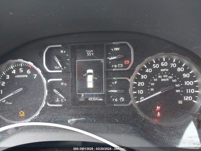 2019 TOYOTA TUNDRA DOUBLE CAB SR/SR5 - 5TFUW5F10KX841405