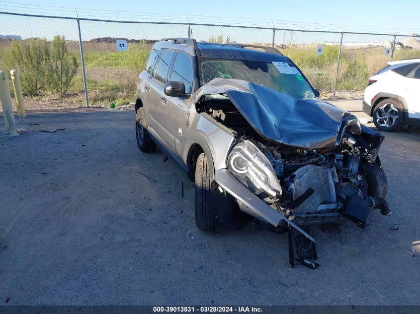 2022 Ford Bronco Sport Big Bend VIN: 3FMCR9B67NRE02934 Lot: 39013831