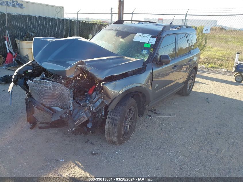 2022 Ford Bronco Sport Big Bend VIN: 3FMCR9B67NRE02934 Lot: 39013831