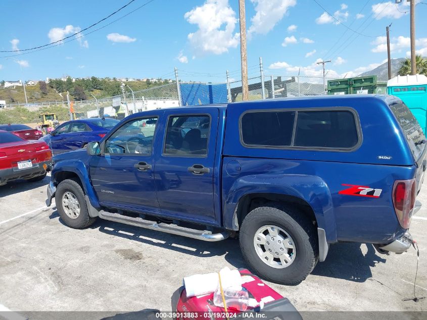 2005 Chevrolet Colorado Ls VIN: 1GCDS136X58135755 Lot: 39013883