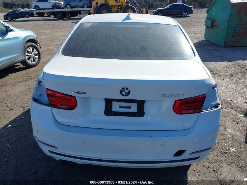 2017 BMW 330I xDrive VIN: WBA8D9G35HNU66580 Lot: 39013969