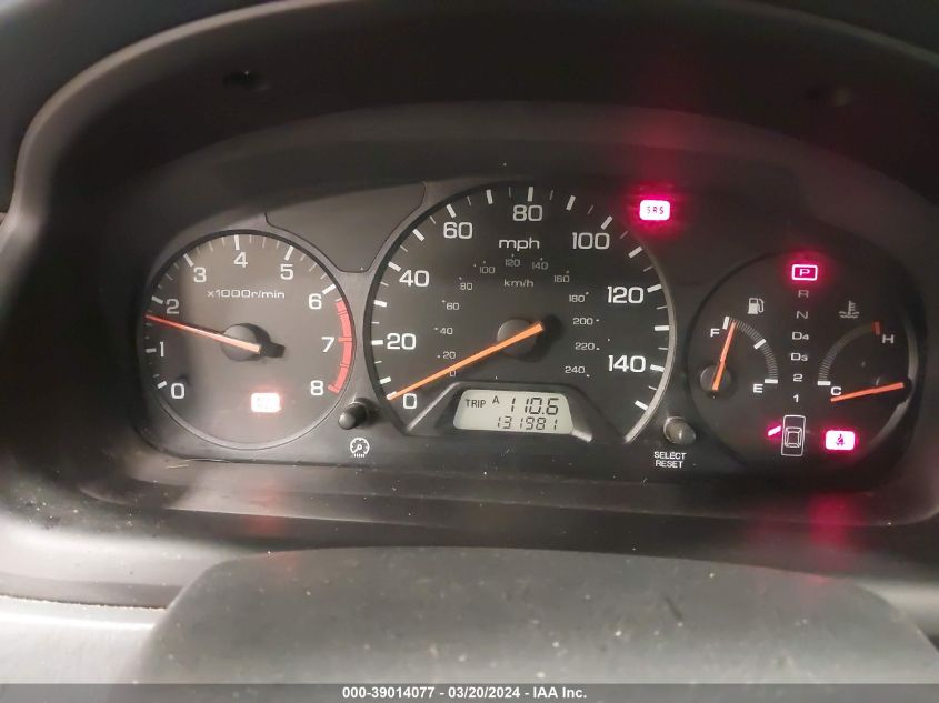 1HGCG6654YA130997 | 2000 HONDA ACCORD