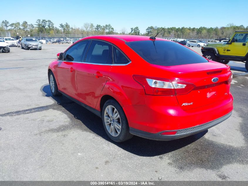 2012 Ford Focus Sel VIN: 1FAHP3H20CL197704 Lot: 39014161