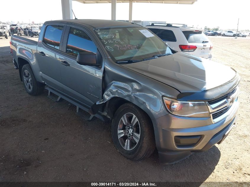 VIN 1GCGTBEN4J1274058 2018 CHEVROLET COLORADO no.1