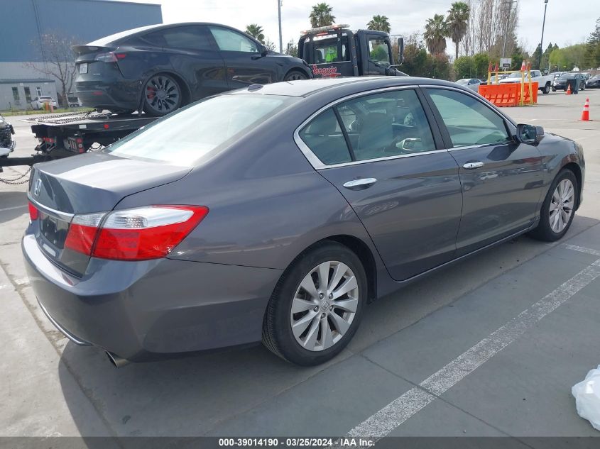 2015 Honda Accord Ex-L VIN: 1HGCR2F89FA050881 Lot: 39014190