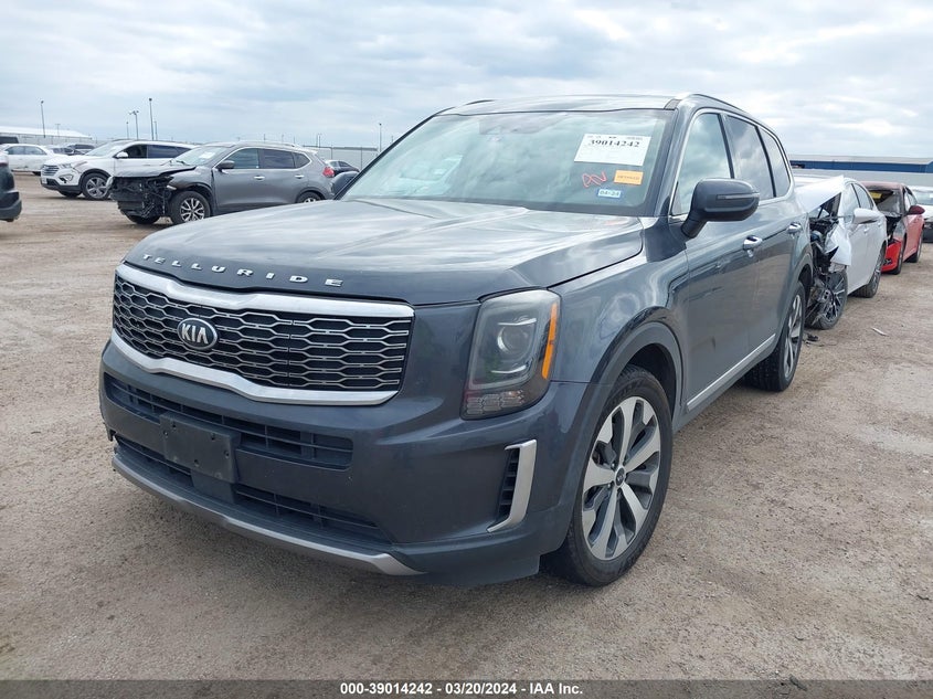 2020 Kia Telluride S VIN: 5XYP64HC7LG081967 Lot: 39014242