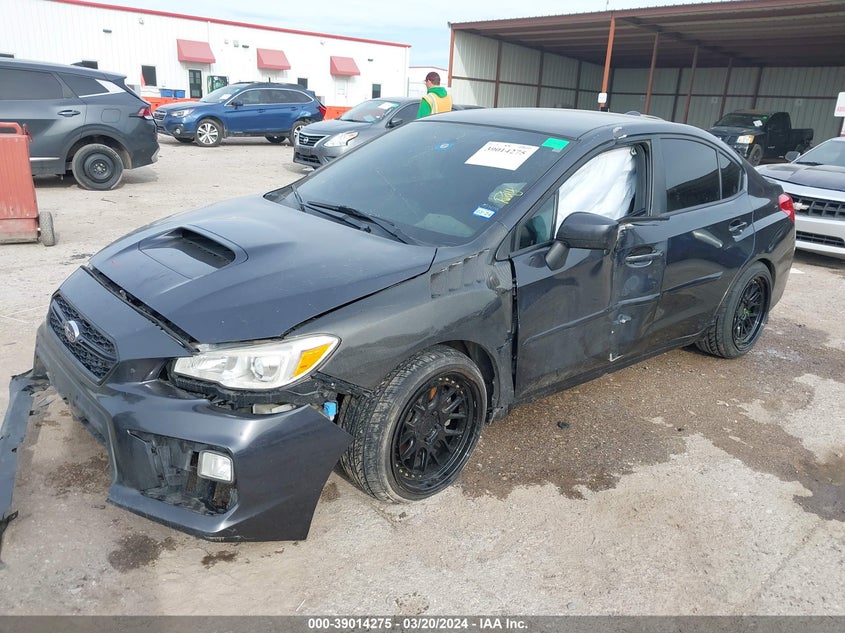 2018 Subaru Wrx VIN: JF1VA1A62J9820644 Lot: 39014275