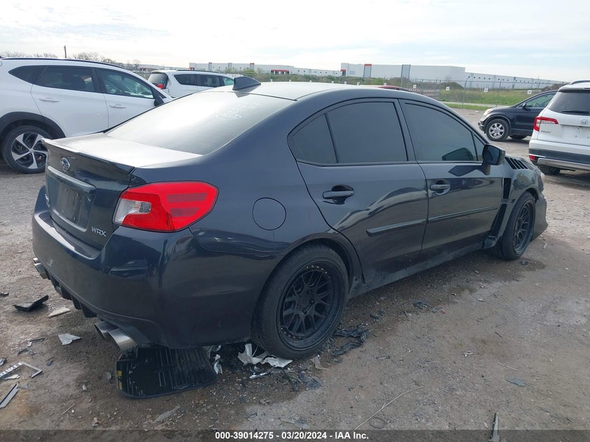 2018 Subaru Wrx VIN: JF1VA1A62J9820644 Lot: 39014275