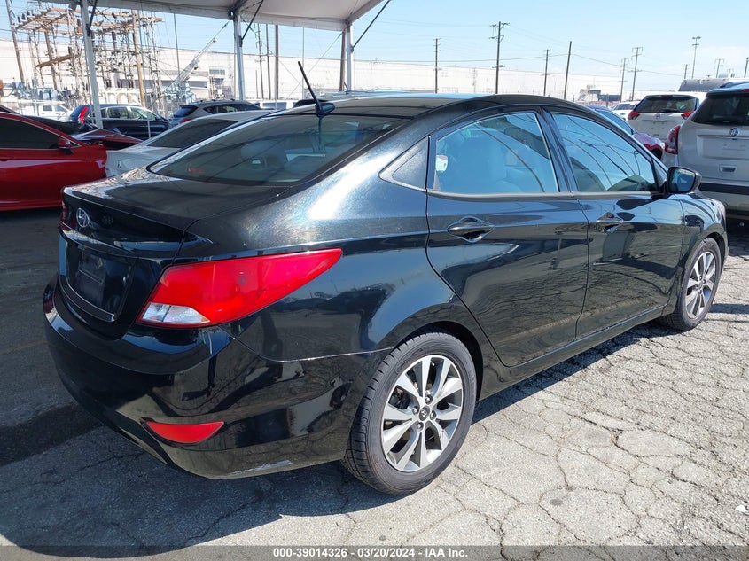 VIN KMHCT4AE6HU377311 2017 HYUNDAI ACCENT SE