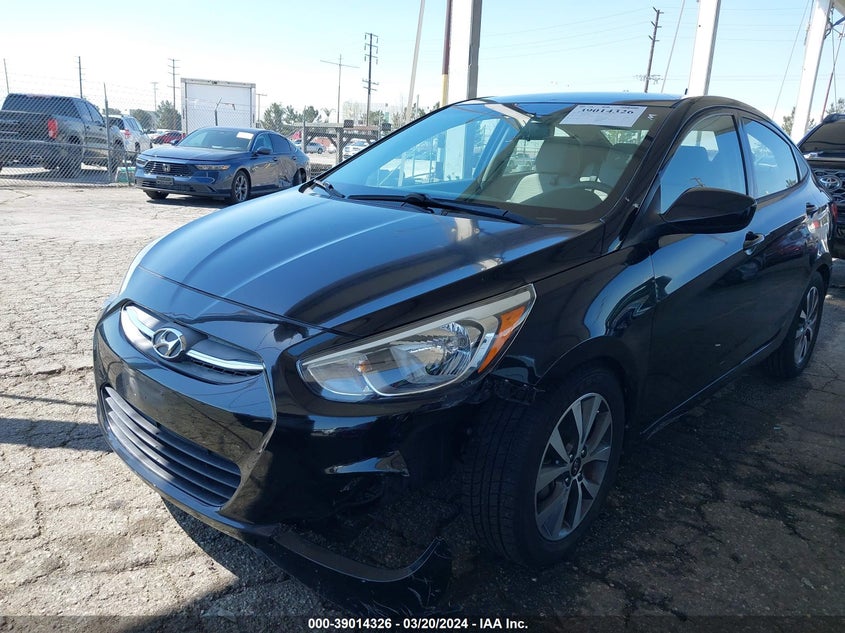 VIN KMHCT4AE6HU377311 2017 HYUNDAI ACCENT SE
