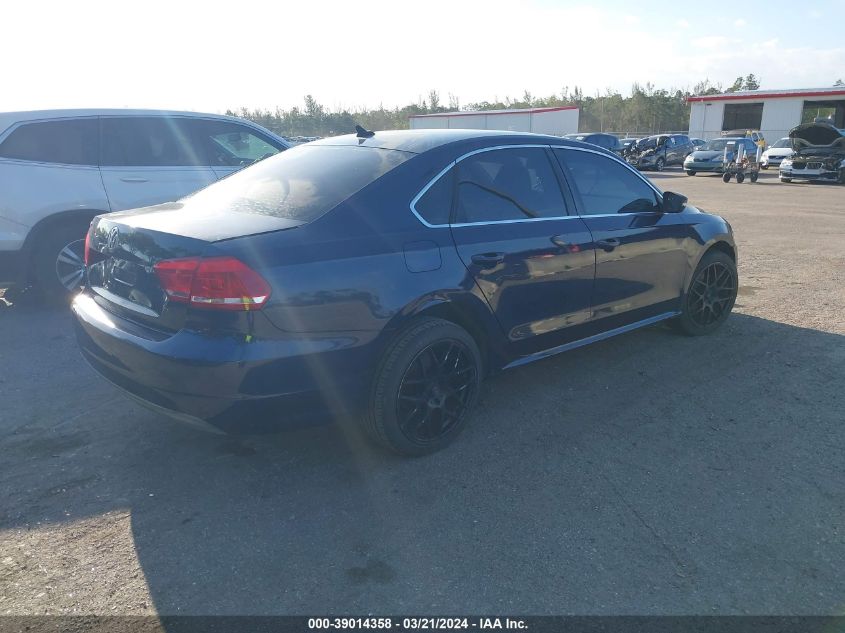 1VWBH7A38DC077512 | 2013 VOLKSWAGEN PASSAT