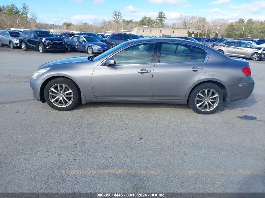 JNKBV61F38M261660 | 2008 INFINITI G35X