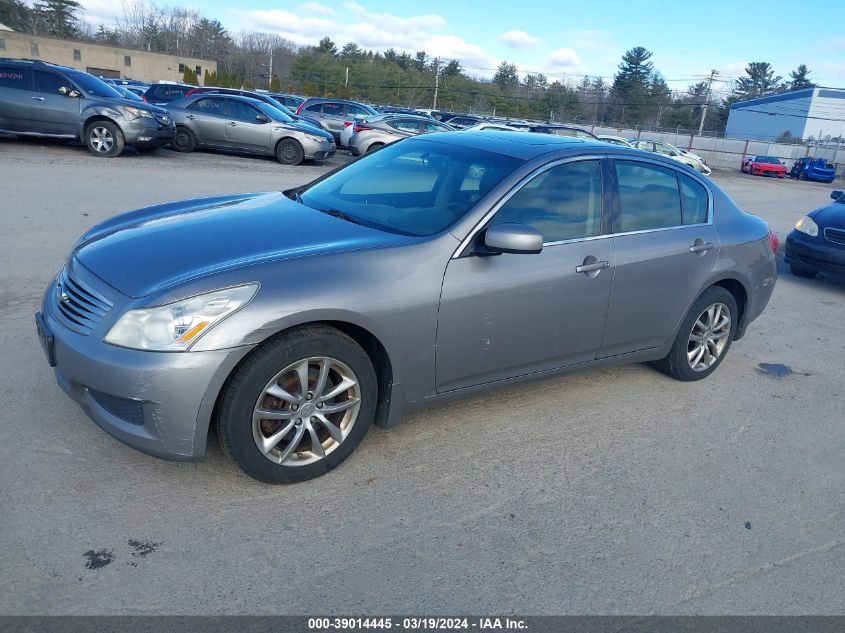 JNKBV61F38M261660 | 2008 INFINITI G35X