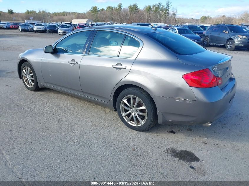 JNKBV61F38M261660 | 2008 INFINITI G35X