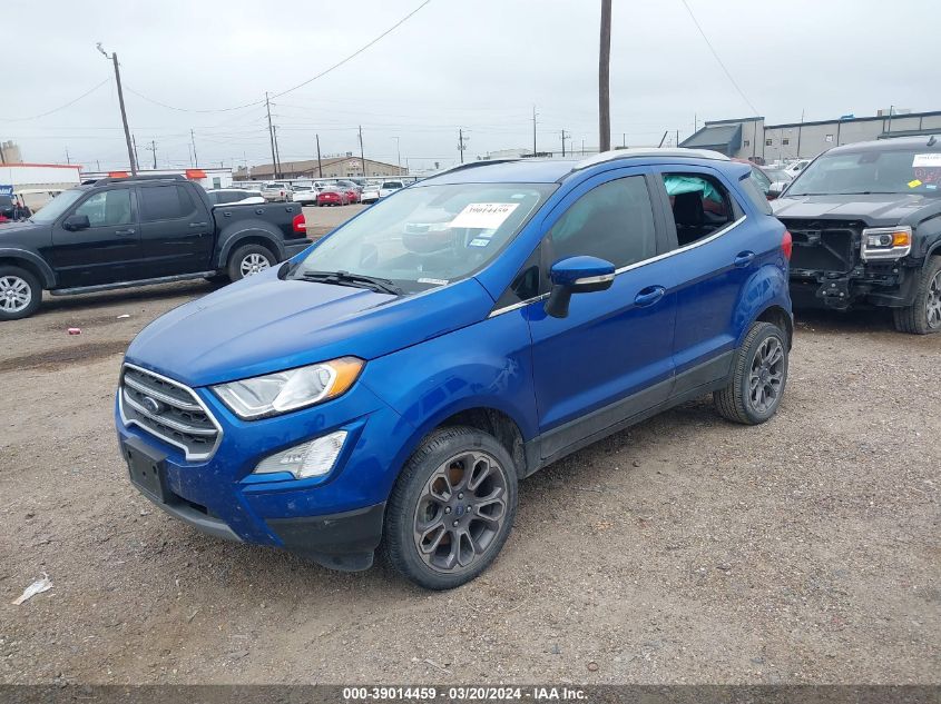 2021 Ford Ecosport Titanium VIN: MAJ6S3KL1MC401435 Lot: 39014459