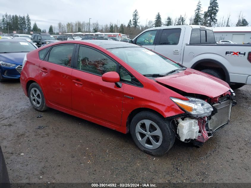 2014 Toyota Prius Three VIN: JTDKN3DU2E1794915 Lot: 39014592