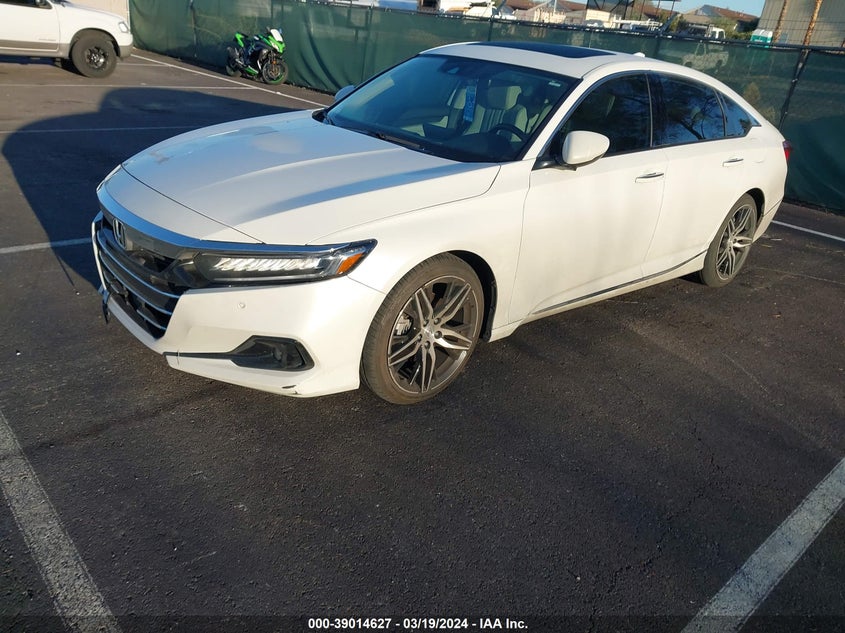 VIN 1HGCV2F92NA001153 2022 HONDA ACCORD TOURING