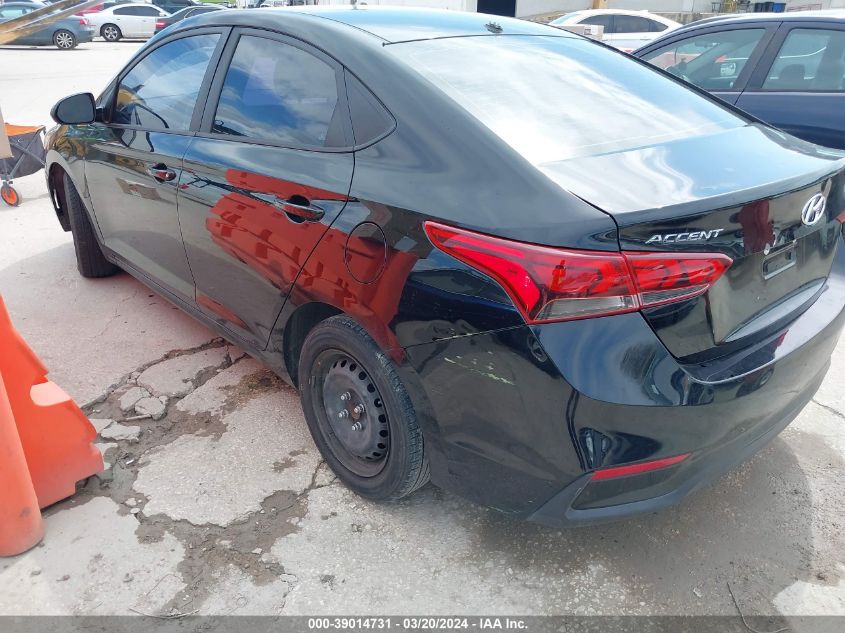 2019 Hyundai Accent Se VIN: 3KPC24A36KE082401 Lot: 39014731