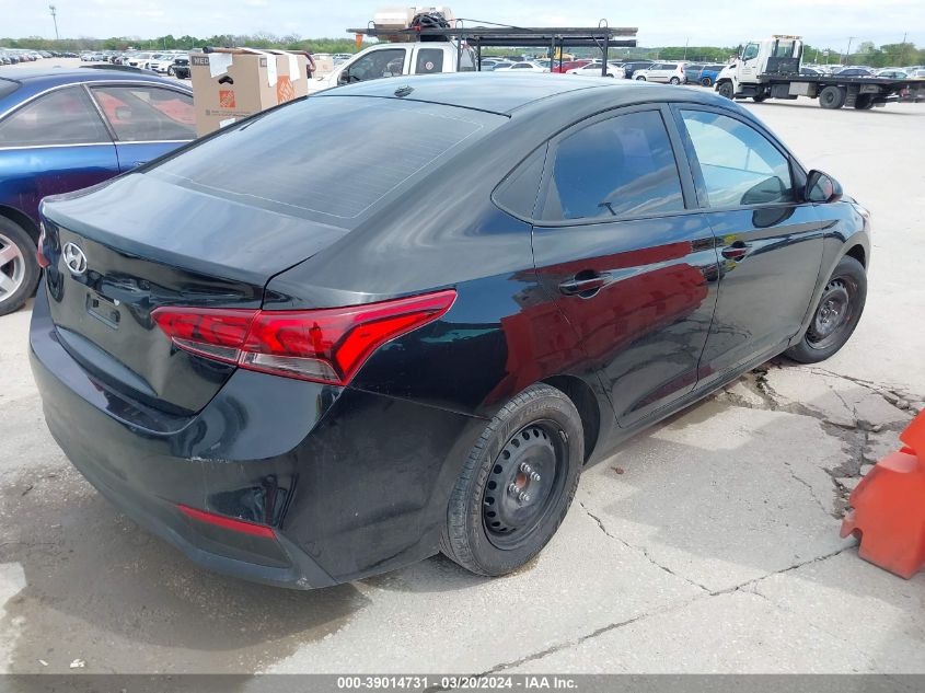 2019 Hyundai Accent Se VIN: 3KPC24A36KE082401 Lot: 39014731