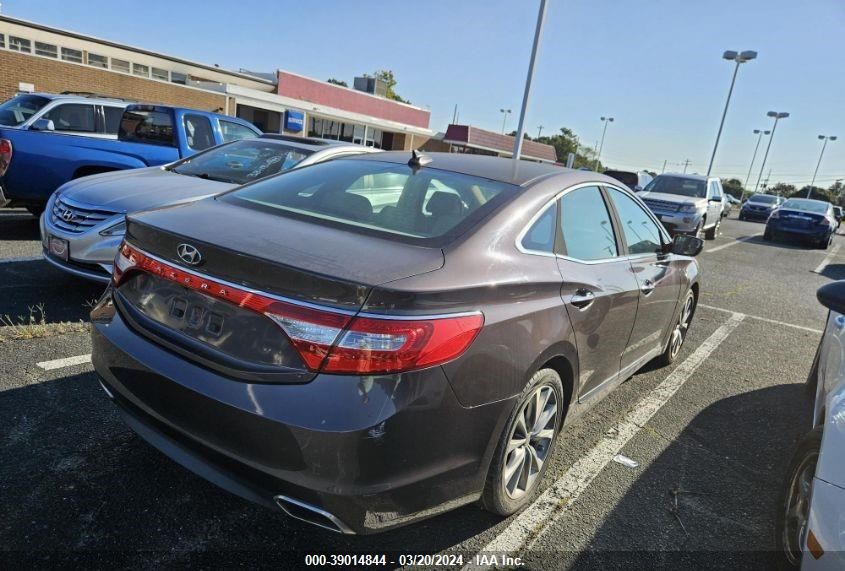 KMHFG4JG9FA467053 | 2015 HYUNDAI AZERA