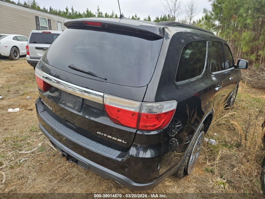 1C4SDHET5CC252134 | 2012 DODGE DURANGO