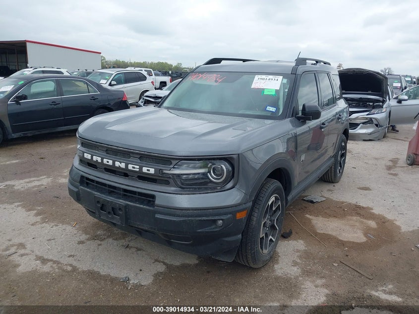 2021 Ford Bronco Sport Big Bend VIN: 3FMCR9B69MRA29071 Lot: 39014934