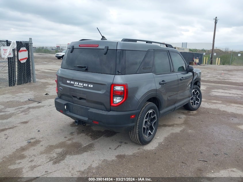 2021 Ford Bronco Sport Big Bend VIN: 3FMCR9B69MRA29071 Lot: 39014934