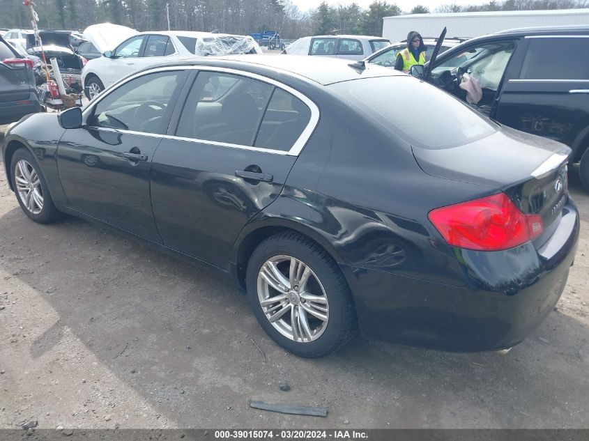 JN1DV6AR3BM652290 | 2011 INFINITI G25X