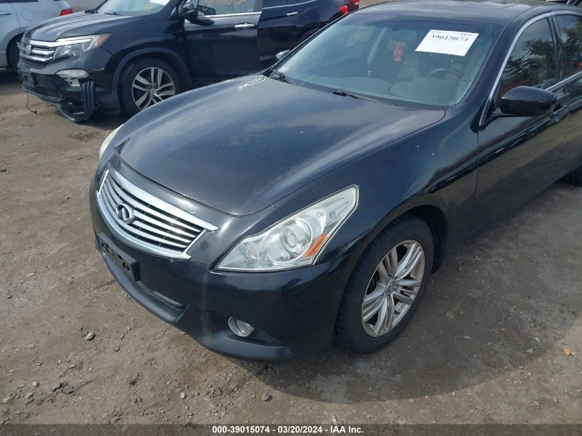 JN1DV6AR3BM652290 | 2011 INFINITI G25X