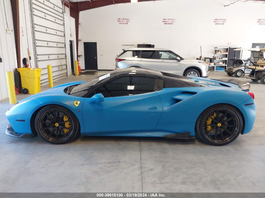 2016 Ferrari 488 Spider VIN: ZFF80AMA9G0219207 Lot: 39015100