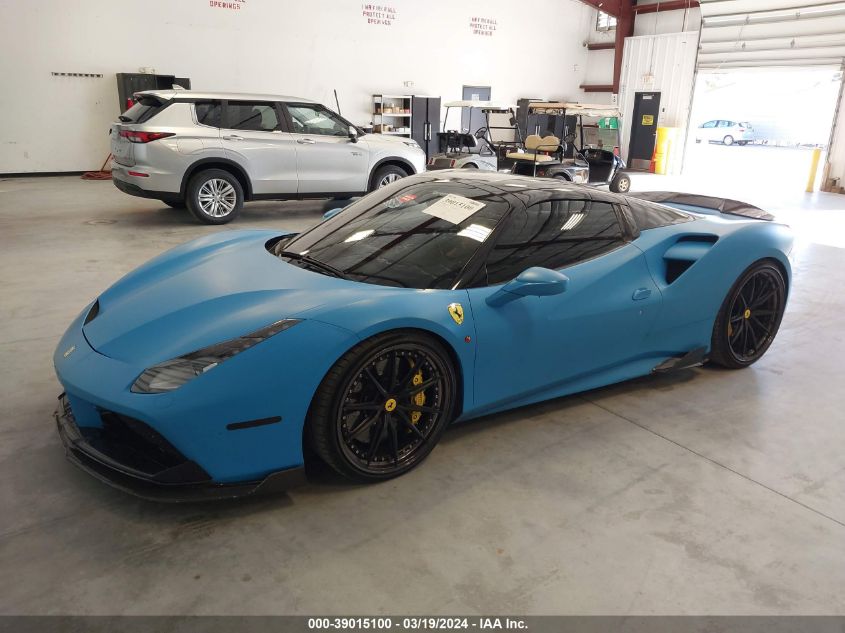 2016 Ferrari 488 Spider VIN: ZFF80AMA9G0219207 Lot: 39015100