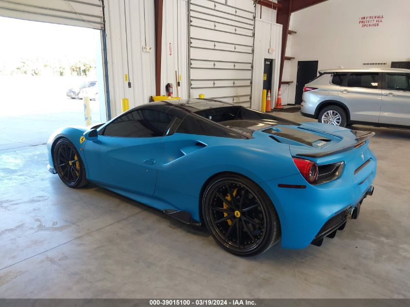 2016 Ferrari 488 Spider VIN: ZFF80AMA9G0219207 Lot: 39015100