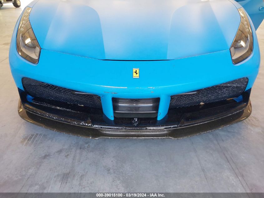 2016 Ferrari 488 Spider VIN: ZFF80AMA9G0219207 Lot: 39015100