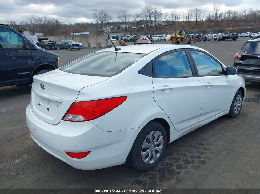 KMHCT4AE7GU125016 | 2016 HYUNDAI ACCENT