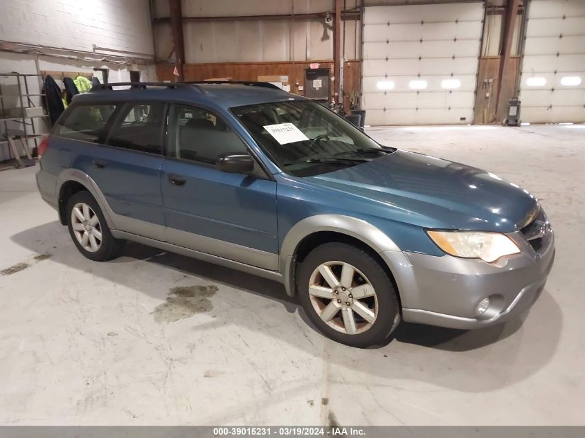 4S4BP61C997324905 | 2009 SUBARU OUTBACK