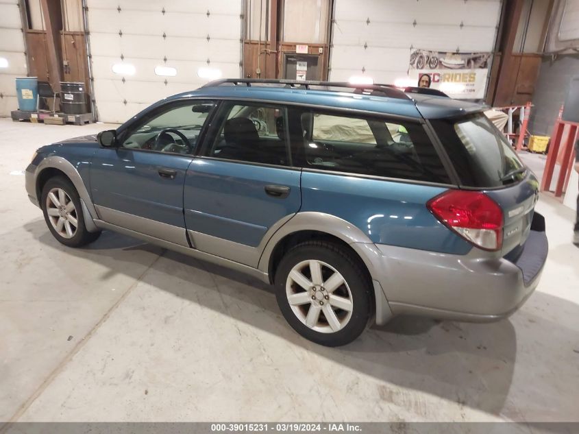 4S4BP61C997324905 | 2009 SUBARU OUTBACK