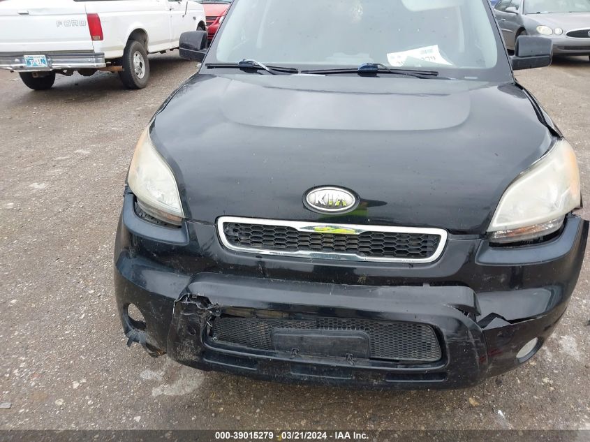 2010 Kia Soul + VIN: KNDJT2A21A7124942 Lot: 39015279