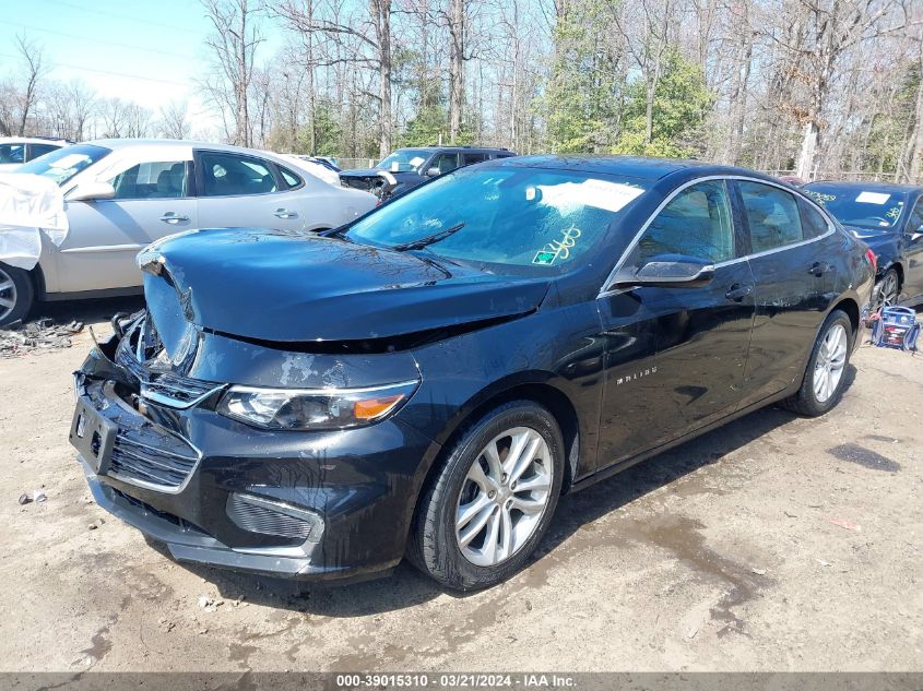 2018 Chevrolet Malibu Lt VIN: 1G1ZD5ST2JF173381 Lot: 39015310