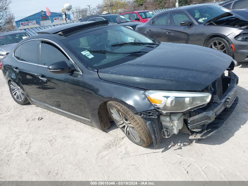 2014 Kia Cadenza Premium VIN: KNALN4D74E5141447 Lot: 39015346