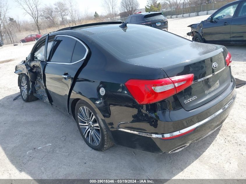 2014 Kia Cadenza Premium VIN: KNALN4D74E5141447 Lot: 39015346