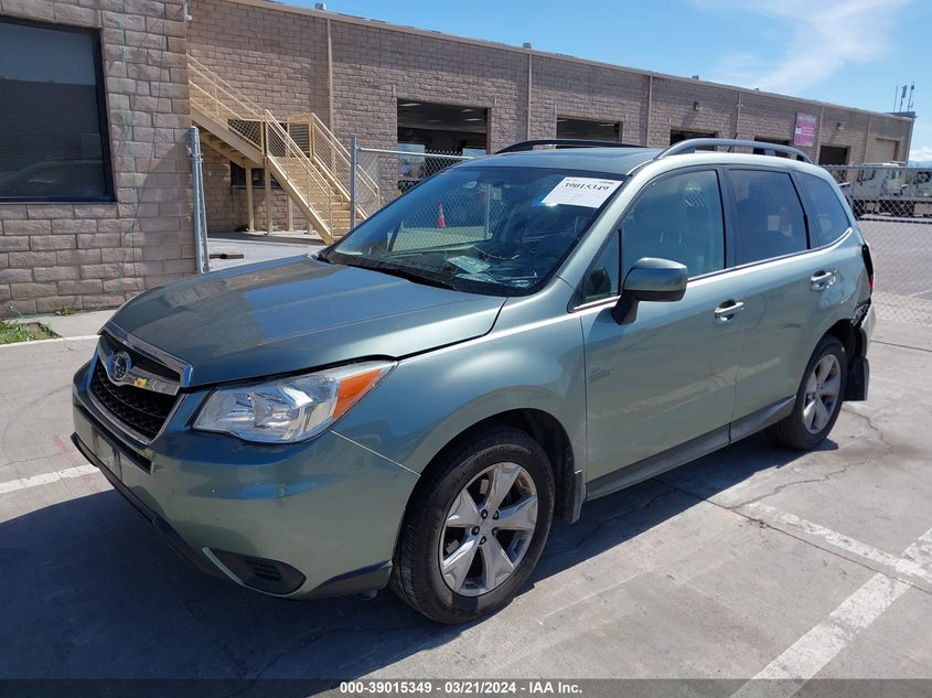 2015 SUBARU FORESTER 2.5I PREMIUM - JF2SJADC2FH443729