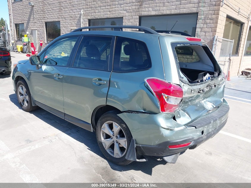 2015 SUBARU FORESTER 2.5I PREMIUM - JF2SJADC2FH443729