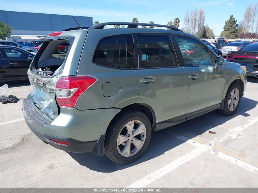 2015 SUBARU FORESTER 2.5I PREMIUM - JF2SJADC2FH443729