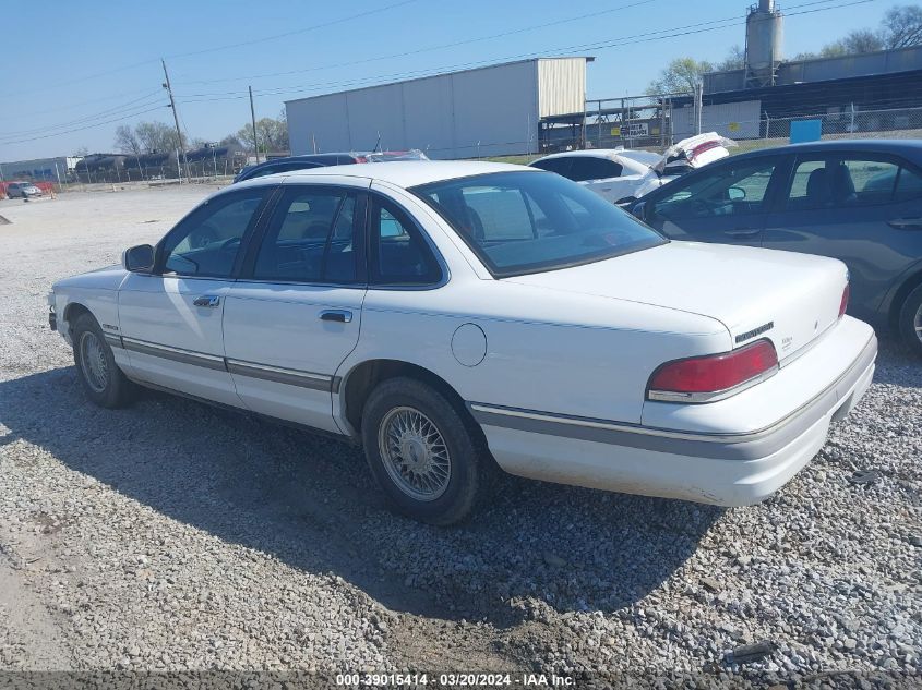 1992 Ford Crown Victoria Lx VIN: 2FACP74W9NX232773 Lot: 39015414