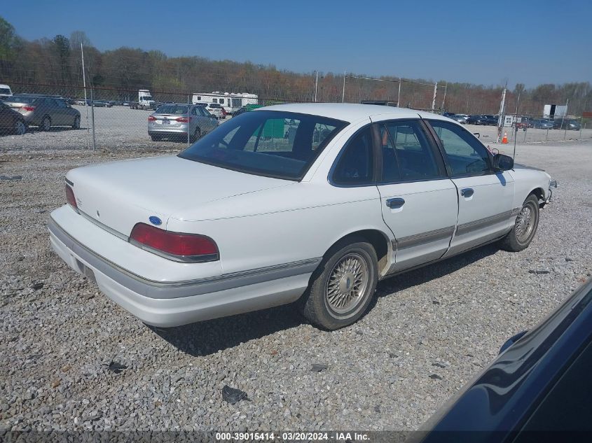 1992 Ford Crown Victoria Lx VIN: 2FACP74W9NX232773 Lot: 39015414