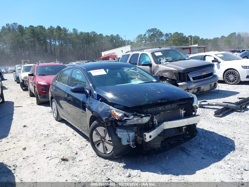 2019 Hyundai Ioniq Hybrid Blue VIN: KMHC65LC5KU139630 Lot: 39015458