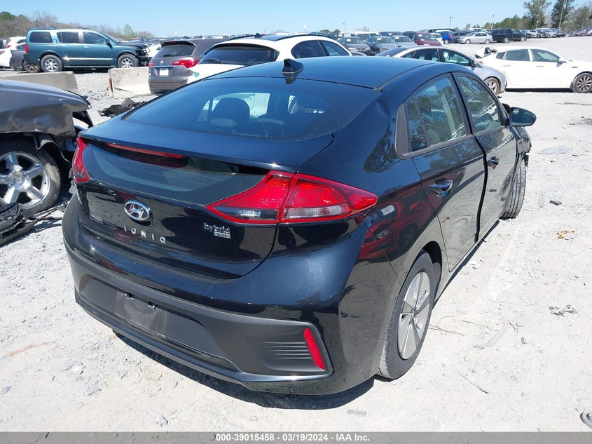 2019 Hyundai Ioniq Hybrid Blue VIN: KMHC65LC5KU139630 Lot: 39015458